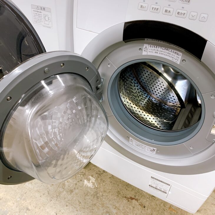 福島県楢葉町へ出張買取 SHARP ドラム式洗濯乾燥機 ES-S7J-WL 2024年製