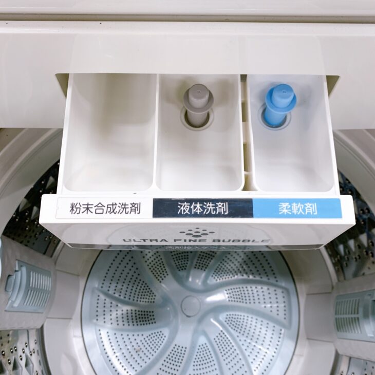 福島県西郷村にて東芝 全自動洗濯機 10kg 2019年製 使用感ありを出張