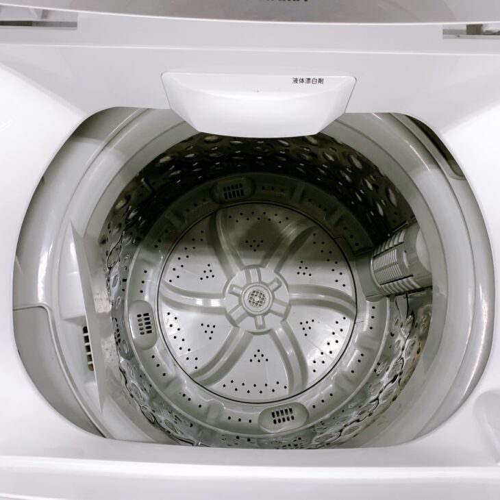 福島県磐梯町にてアイリスオーヤマ 全自動洗濯機 IAW-T502E 2020年製