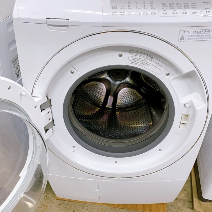 福島県三島町にて日立 ドラム式洗濯乾燥機 BD-SG110HL 2022年製 使用感