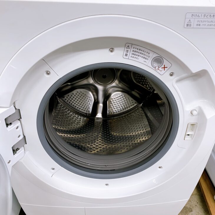 福島県古殿町にて日立 ドラム式洗濯乾燥機 BD-SV120JL 2024年製 使用感