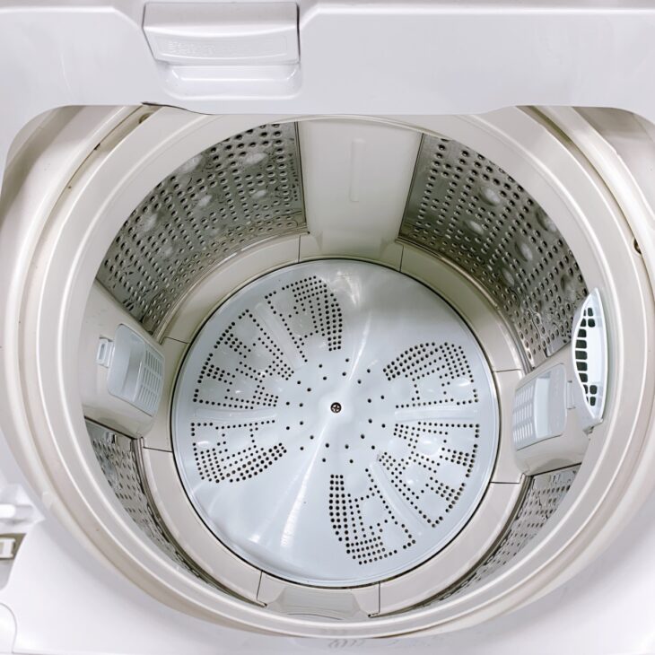 福島県双葉町にて日立 全自動洗濯機 BW-V80E 2019年製 使用感ありを