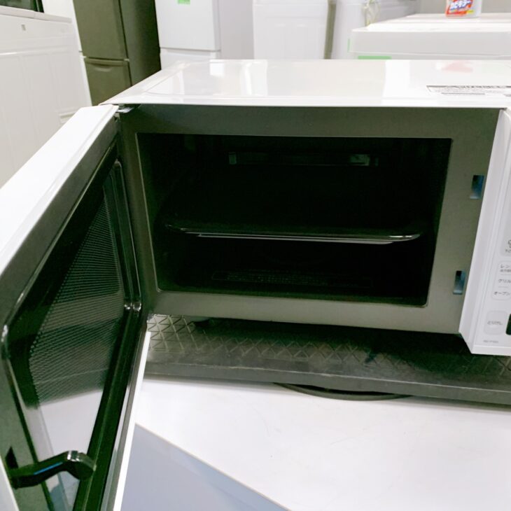 福井県勝山市にてSHARP 電子レンジ RE-F163-Wを出張買取 使用感少なめ