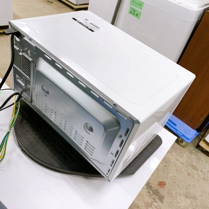 福井県勝山市にてSHARP 電子レンジ RE-F163-Wを出張買取 使用感少なめ