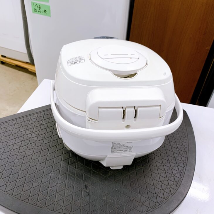 炊飯器 ELSONIC エルソニック EM-RC5502 ※動作チェックOK/当店1ヶ月保証 福井県大野市にてELSONIC 5.5合炊飯器 EM-RC5502を出張買取 使用感