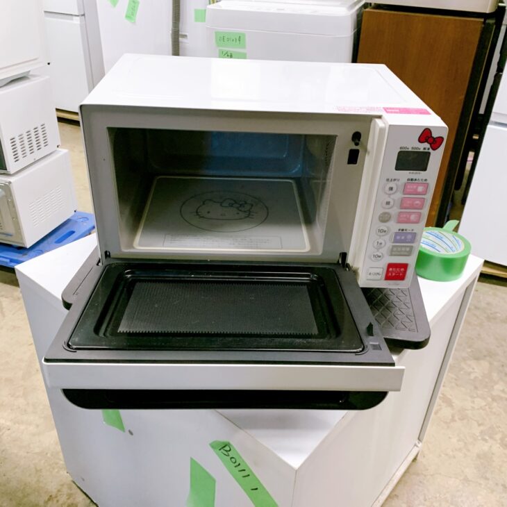 福井県越前市へ出張買取 ヤマダ電機 電子レンジ RMW-S18D1 使用感
