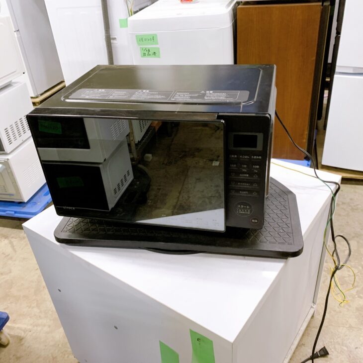 福井県越前町へ出張買取 siroca 電子レンジ SX-18D132 2024年製で使用