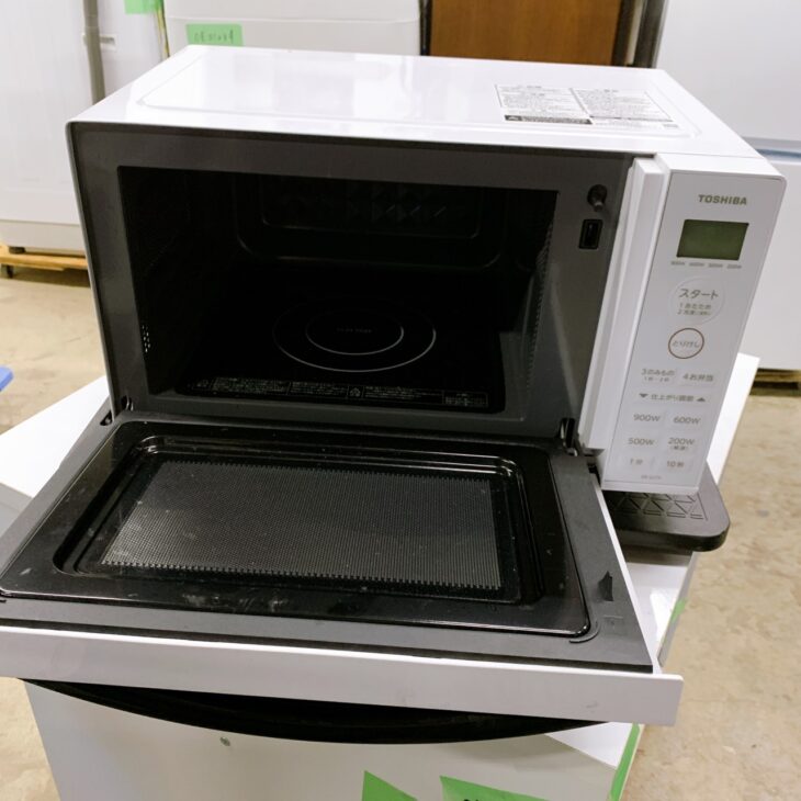 福井県三方郡美浜町へ出張買取 東芝 電子レンジ ER-S17Y(W) 2024年製 