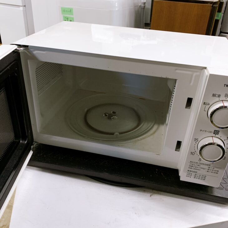 川崎市高津区でTWINBIRD電子レンジ DR-D429を出張買取 使用感ありでも