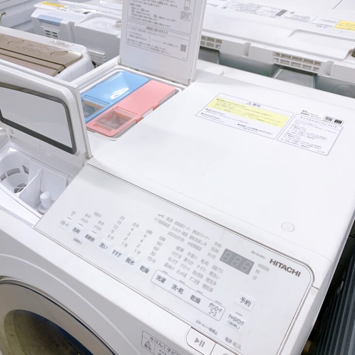 東京都武蔵村山市へ出張買取 HITACHI BD-SV120JL 2024年製 ドラム式