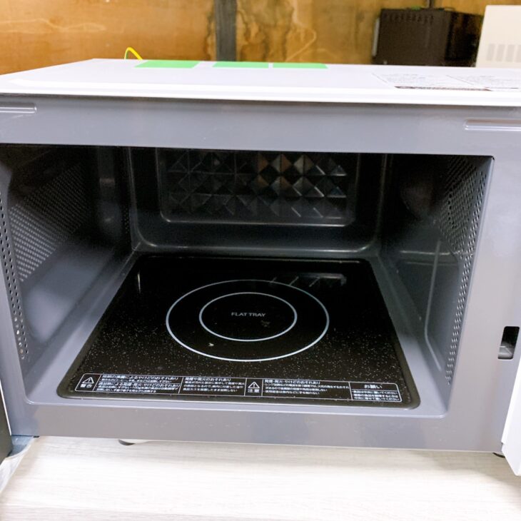 東京都昭島市でTOSHIBA 電子レンジ ER-WM17 庫内きれいな状態のため