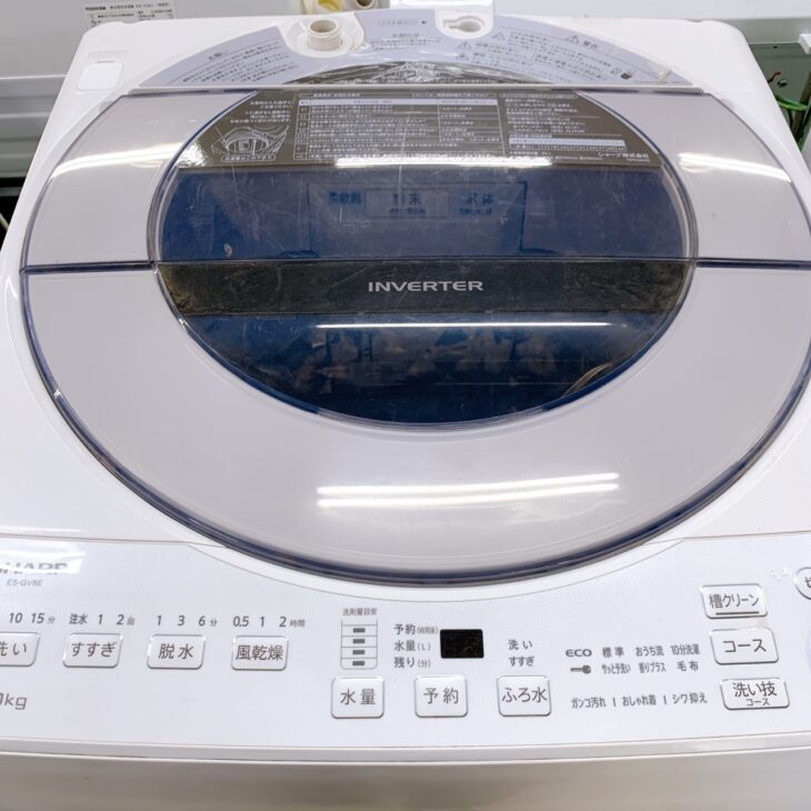 東京都品川区へSHARP 全自動電気洗濯機 ES-GV8E-S 2021年製 外観に使用