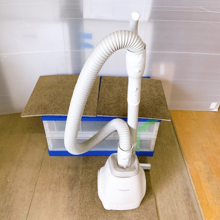 東京都板橋区でPanasonic MC-PJ20A-C（2022年製）紙パック掃除機を出張