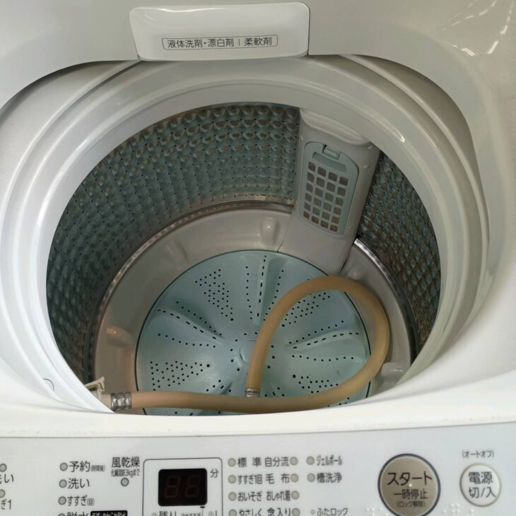 東京都国立市へAQUA 全自動電気洗濯機 AQW-V7M（7kg）出張買取 全体的 