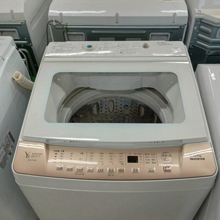 東京都港区へ出張買取 YAMADA SELECT 全自動電気洗濯機 YWM-TV80G1 