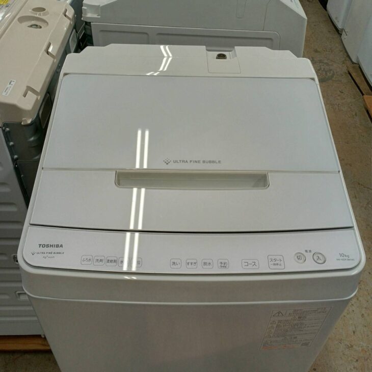 東京都国分寺市で東芝 全自動洗濯機 AW-10DP3BK(W)（2023年製）を出張 
