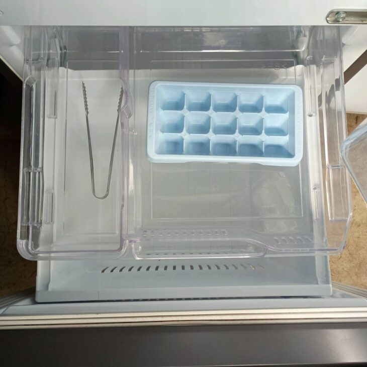 東京都世田谷区用賀へ出張買取 三菱電機 MR-P15G-H 冷凍冷蔵庫 使用感 