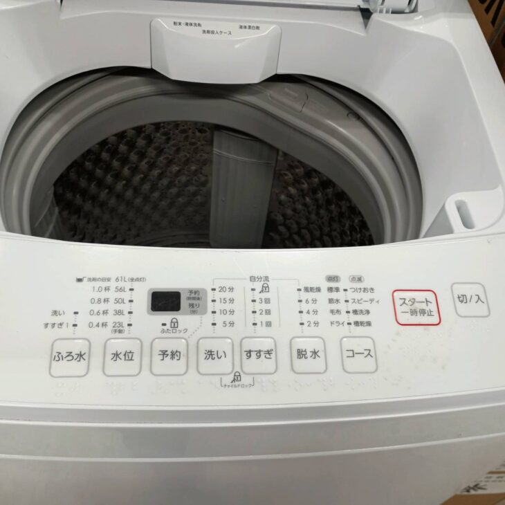 東京都文京区へニトリ NTR90 2023年製 全自動洗濯機 状態良好のため