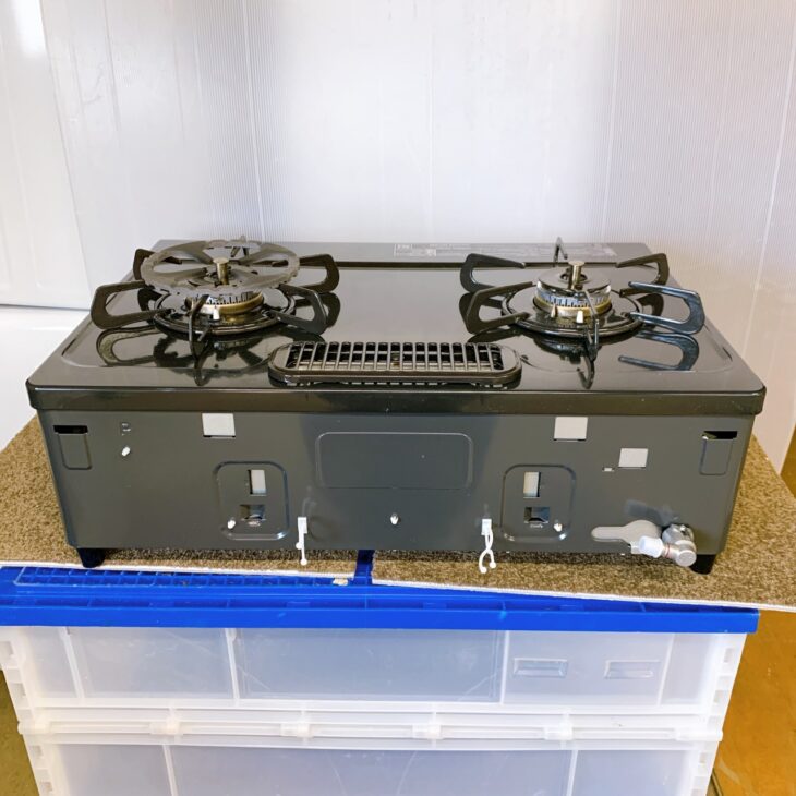東京都世田谷区成城でパロマ ガステーブル IC-S37-2R 2022年製を出張 