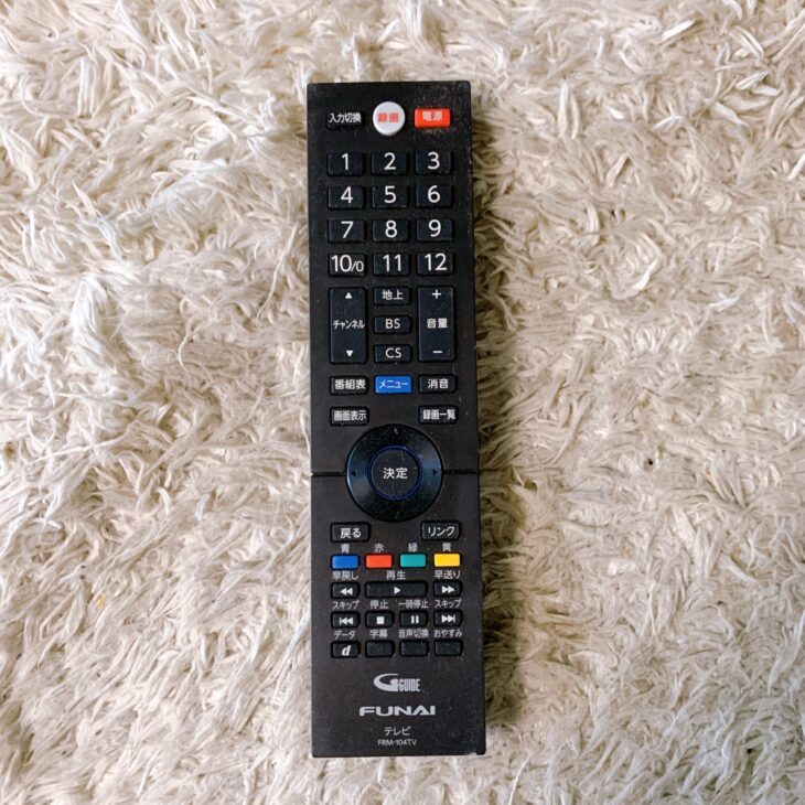 液晶カラーテレビ No.10811 FL-32H1010 フナイ 32V型 リモコン付き
