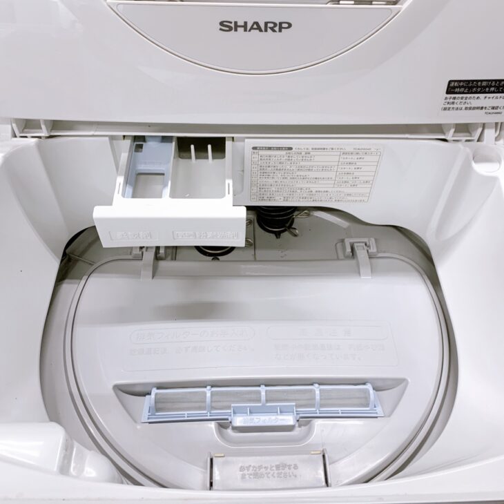 東京都西東京市へ出張買取 SHARP 電気洗濯乾燥機 ES-TX5EJ-W 2021年製 