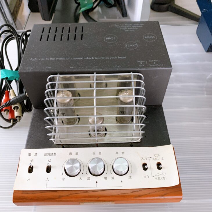 東京都板橋区へ出張買取 SIROSITA SW-T10 真空管アンプ 使用感ありの