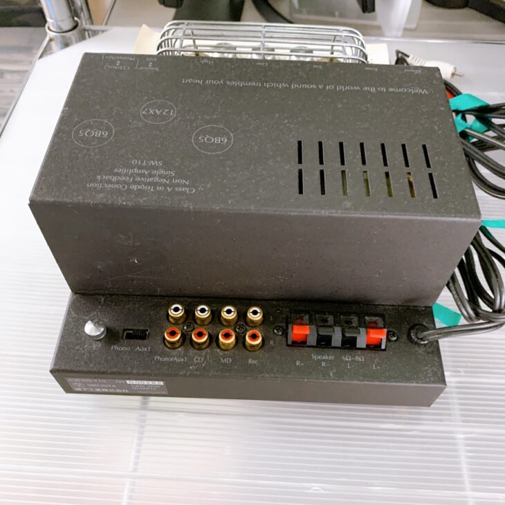 東京都板橋区へ出張買取 SIROSITA SW-T10 真空管アンプ 使用感ありの