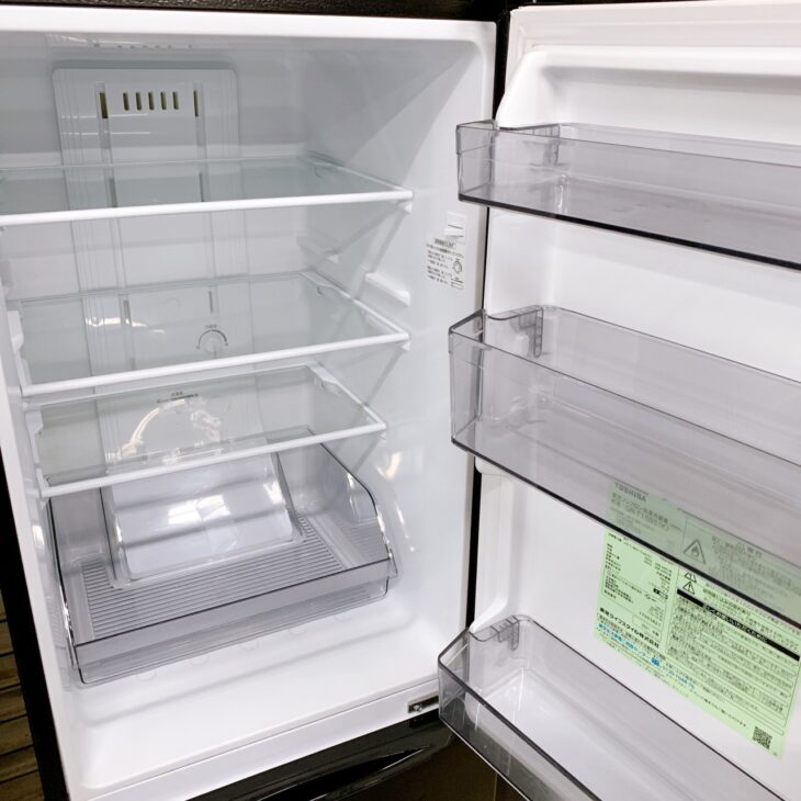 東京都港区で東芝 GR-T15BS 2ドア冷蔵庫 使用感ありのため適正価格で