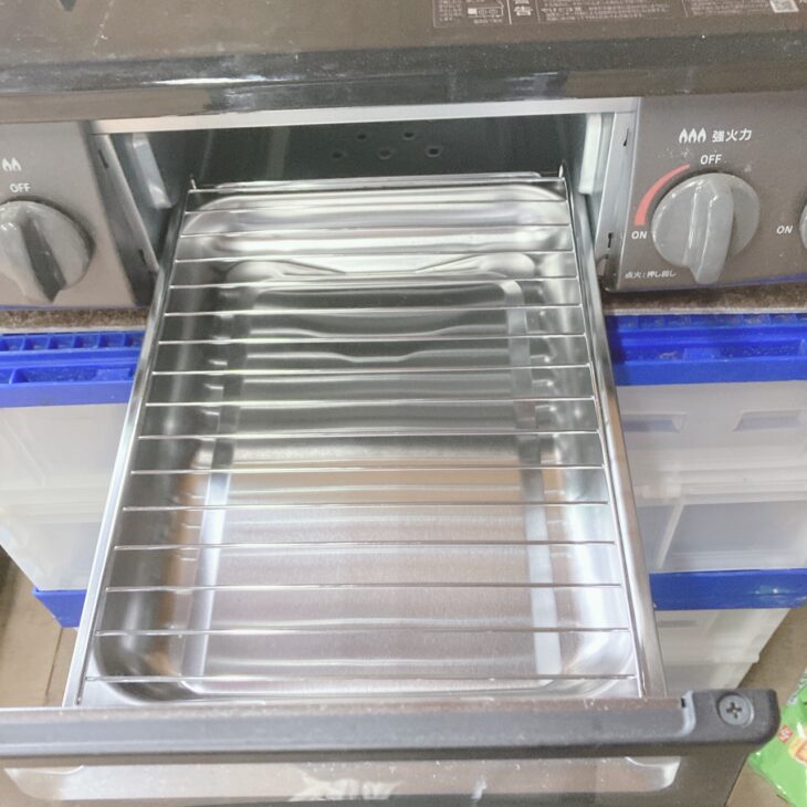【ジモティ来店特価！！】ガステーブル　リンナイ　RT35NJH　2021　J-2501151 リンナイ（Rinnai） ガスコンロ 都市ガス用 2022年製 RT35NJH 左強火力