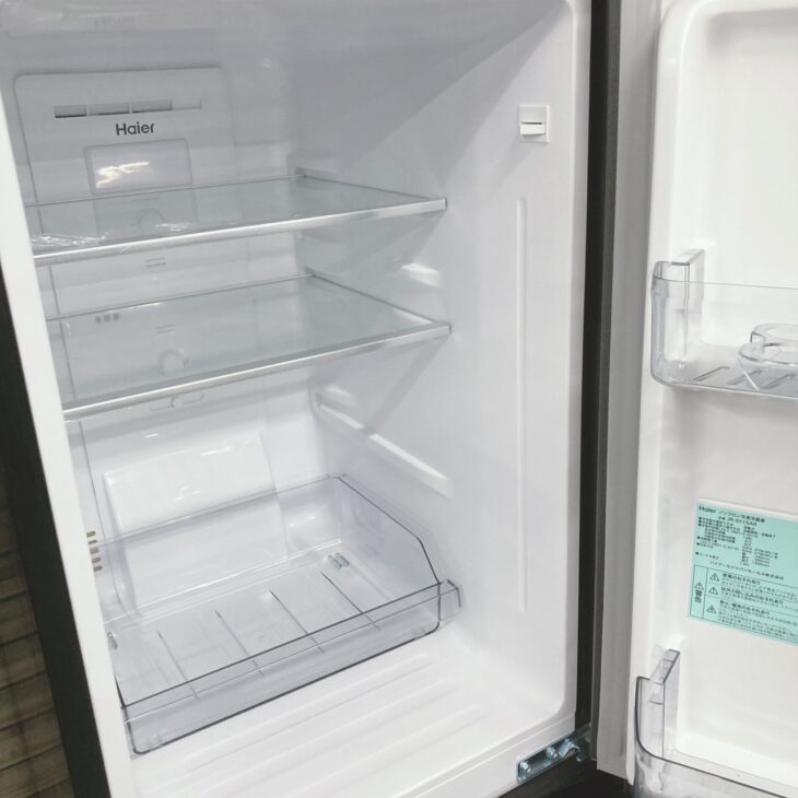 冷蔵庫　ハイアール　堺市内配達無料です。 ハイアール 2ドア冷蔵庫 148L グレー JR－SY15AR（H