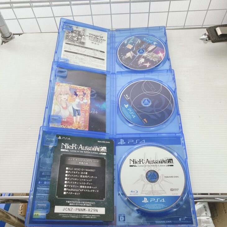 東京都目黒区祐天寺でPS4ソフトまとめ売り（NieR・SAO・Fate等