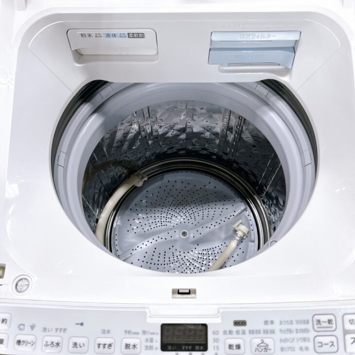 埼玉県神川町へ出張買取 SHARP 洗濯乾燥機 ES-PX8F-W 使用感が少なく 