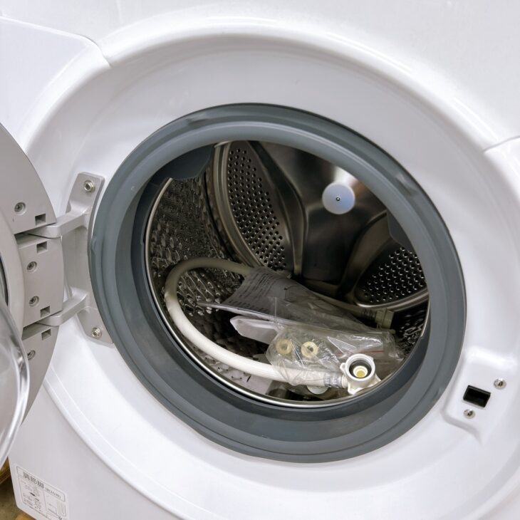 東京都西東京市へIRIS OHYAMA ドラム式洗濯乾燥機 DKC85A1-W（2024年製