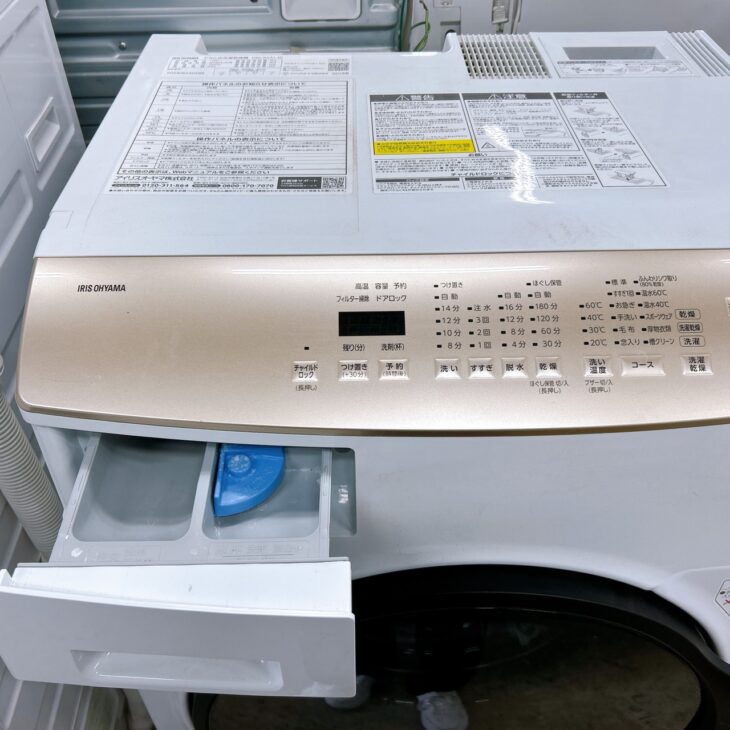 本日まで　IRIS OHYAMA ドラム式洗濯乾燥機 DKC85A1 2024年購入 Amazon | 【新生活セット】 【Amazon.co.jp限定カラー】 アイリス
