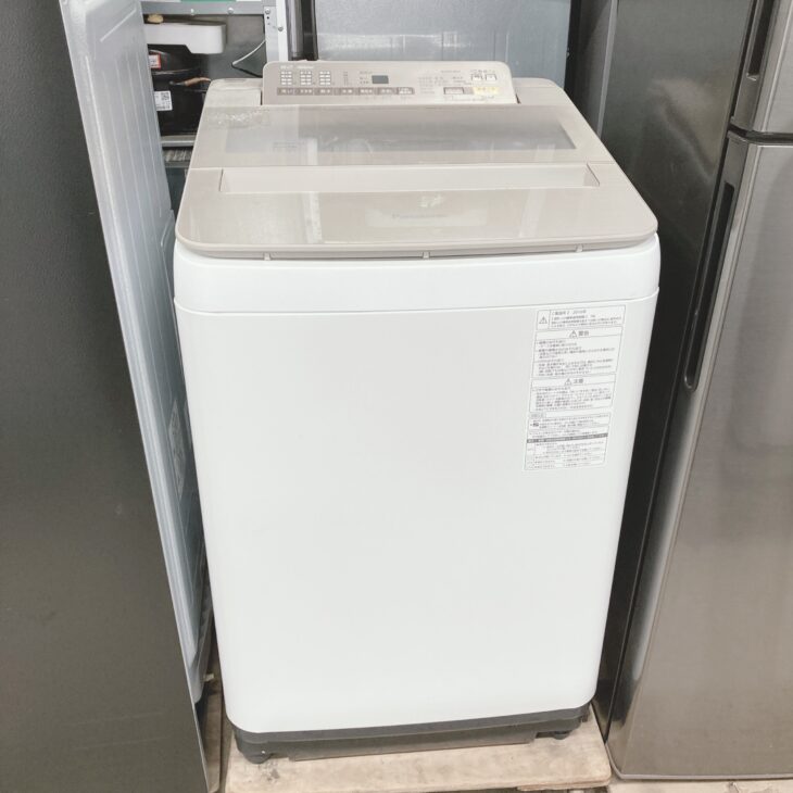 C2779　Panasonic　パナソニック　洗濯機　2016年製　NA-FA80H3　8kg　半年保証　送料B　札幌　プラクラ南9条店 Panasonic（パナソニック） 中古 SGB-NAFA80H3 洗濯機 8.0kg Panasonic