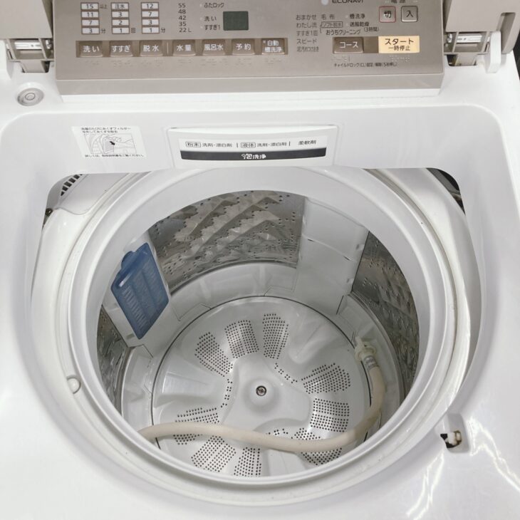 武蔵村山市でPanasonic 全自動洗濯機 NA-FA80H3を出張買取 使用感あり