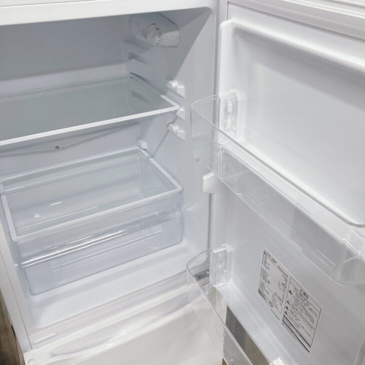 稲城市でMAXZEN 冷蔵庫 JR117ML01WHを出張買取 使用感の少ない2023年製