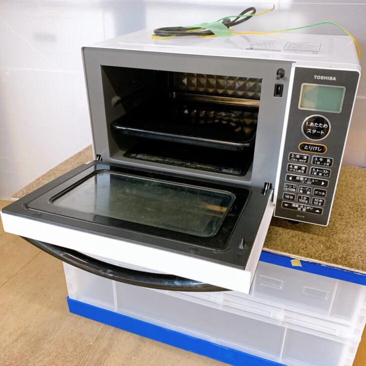 千葉県いすみ市へ出張買取 TOSHIBA ER-V18（W） 2022年製 オーブン