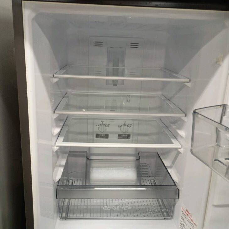 日野市で三菱 冷蔵庫 MR-P15G-H（2021年製）を出張買取 使用感ありの
