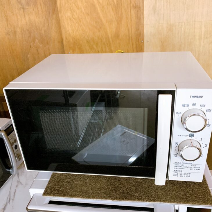 東京都府中市でTWINBIRD 電子レンジ DR-D429型 使用感ありを出張買取