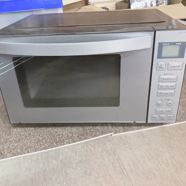 ★リユースのサカイつくば店★TK7974 Haier 電子レンジ JM-XP2FH18G  23年製 動作確認／クリーニング済み　【リユースのサカイつくば店】 東京都中央区銀座へHaier JM-XP2FH18G 電子レンジ買取 2024年製の美品
