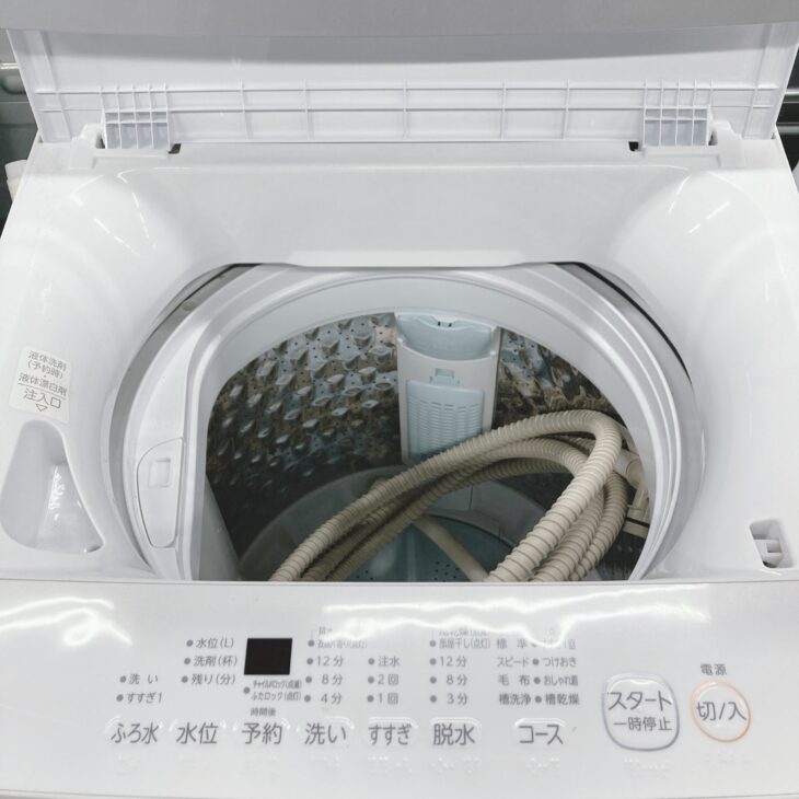 未使用に近い！　2024年製　東芝　全自動電気洗濯機　AW-7GM2 東京都小平市へ東芝 全自動洗濯機 AW-7GM2（2024年製）使用感ありの