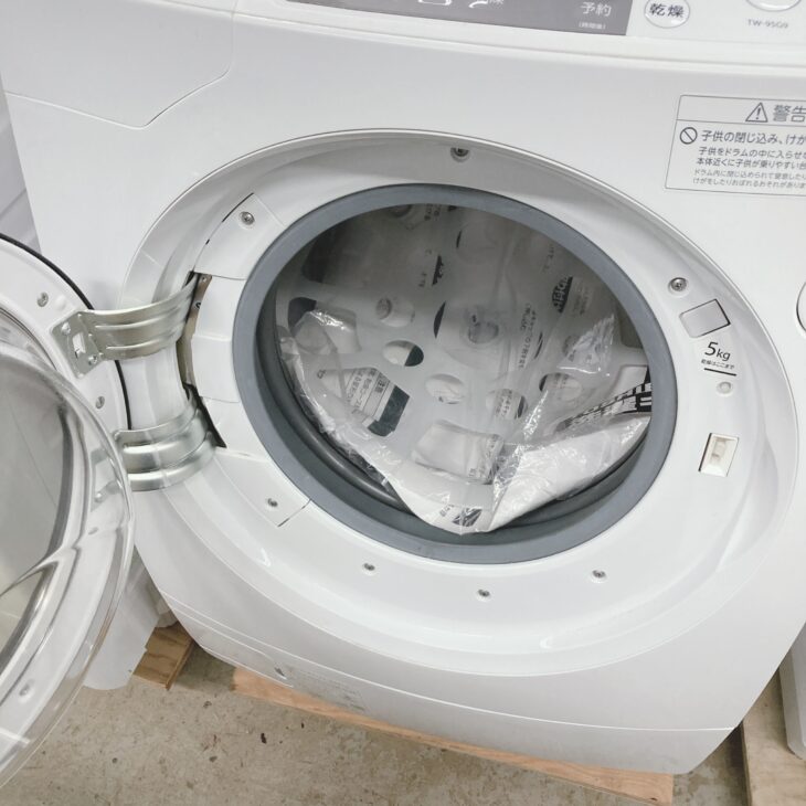 東京都西東京市へ東芝 ドラム式洗濯乾燥機 TW-95G9L（2020年製）やや
