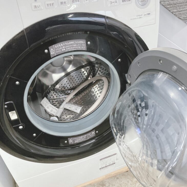 動作品　シャープ　ドラム式洗濯乾燥機 ES-S7E-WR 2021年購入 Amazon | シャープ ドラム式 洗濯乾燥機 ヒーターセンサー乾燥 左開き