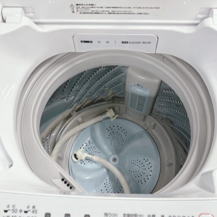 送料設置無料　Hisense 全自動電気洗濯機　HW-G55B-W 東京都中央区でHisense HW-G55B-W 全自動洗濯機（2021年製）を出張買取