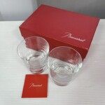 Baccarat ベルーガ ロックグラス ペアセット